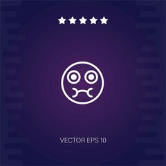 Obraz premium sick vector icon modern illustration