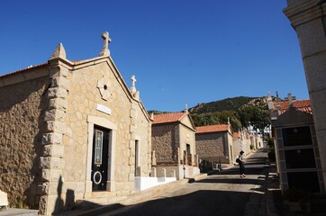 Fototapeta premium Corse : Cimetière marin d’Ajaccio