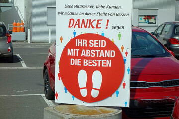 verhaltenshinweis  wegen corona-krise