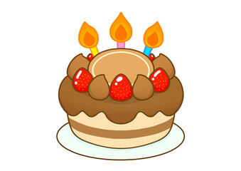 誕生日ケーキ1