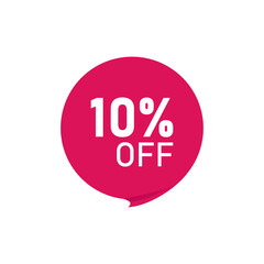 Discount, sale, 10% off, save your money frame EPS Vector