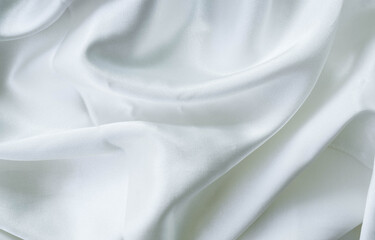 White fabric background for well use text present or promote your goods, products on free space background.