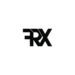 Fototapeta premium frx letter original monogram logo design