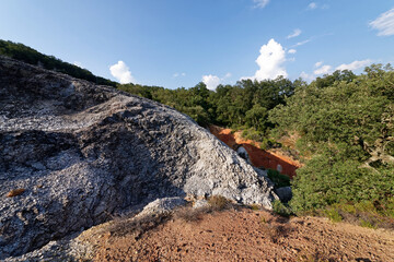 Italien - Sasso Pisano - Geothermische Felder