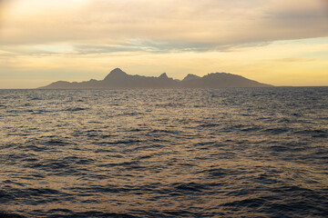 Moorea Island in the South Pacific, French Polynesia