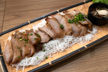 Grilled Pork with Rice Vermicelli Vietnamese Food