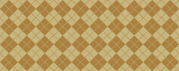 70s retro plaid pattern material vector illustration