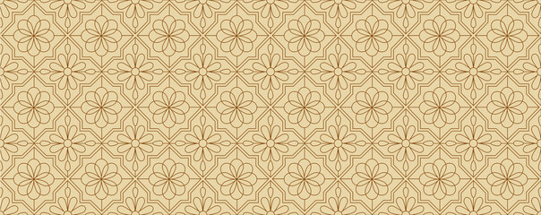 70's retro pattern material vector illustration	