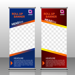 roll up banner templates