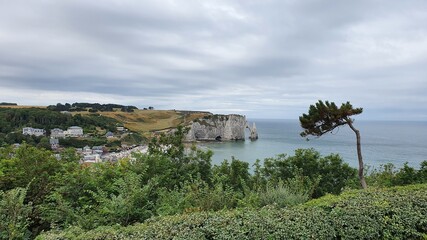 Etretat beach