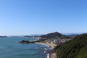 美しい海と空