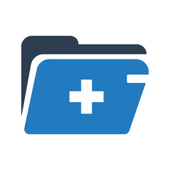 Obraz premium Medical record icon
