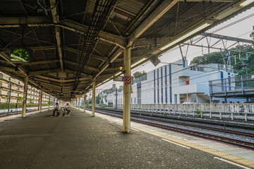 美瑛駅の夜景（北海道美瑛町）