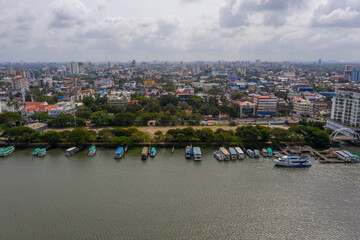 Kochi Marine drive and vallarpadam bridge