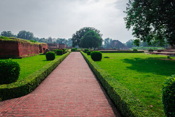 nalanda ruins historic excavated unesco world heritage archaeological site
