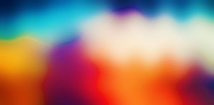 Vibrant Blurred Abstract Art Colorful Background Blurry Blur