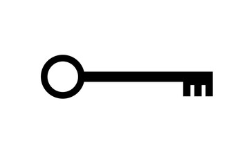 Key icon on white background.