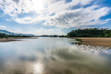 沖縄 名護市 真喜屋の海