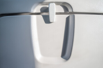 Place behind the backrest on the plane Stored in the light when leaving