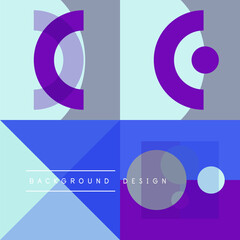 Fototapeta premium Neo memphis geometric pattern with circles, squares and lines. Pop art abstract background for covers, banners, flyers and posters and other templates