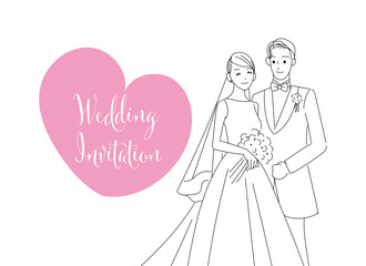 Fototapeta premium ウエディング カップル5