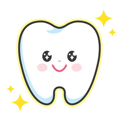 Obraz premium tooth_character_whitening
