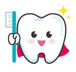 tooth_character_hero