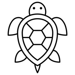 Obraz premium Turtle icon, Summer vacation related vector