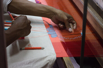 saree weaving