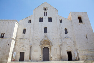Fototapeta na wymiar The Pontifical Basilica di San Nicola, Bari, Apulia, Italy