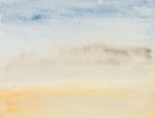 Pastel watercolor background with gradient.