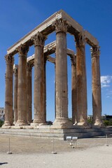 Fototapeta premium the Temple of Olympian Zeus, Athens