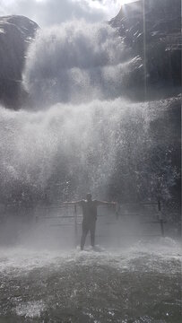 Courtallam natural falls
