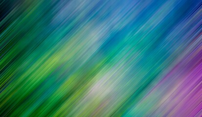 Gradient green blue tilted colorful lines motion blur backdrop
