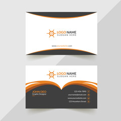Modern professional Business Card Template. Simple Business Card. Professional Business Card. Corporate Business Card Design. Colorful Business Card Template. Creative Business Card