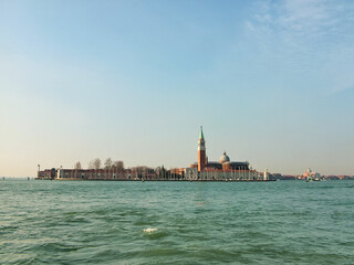 Obraz premium Venice View of the Basilica de San Giorgio Maggiore
