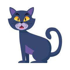 Cute cat cartoon vector design