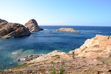 Fototapeta na wymiar Corse : Île-Rousse