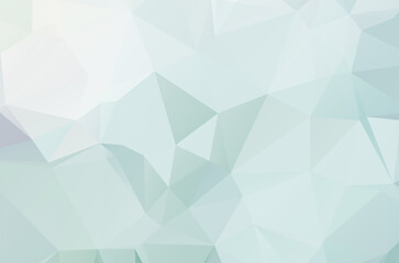 Dark Multicolor vector abstract Low Poly background. Colorful