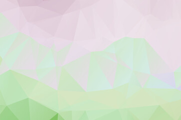 Dark Multicolor vector abstract Low Poly background. Colorful