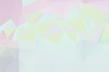 Dark Multicolor vector abstract Low Poly background. Colorful