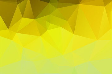 Creative design template light yellow vivid modern geometric abstract background