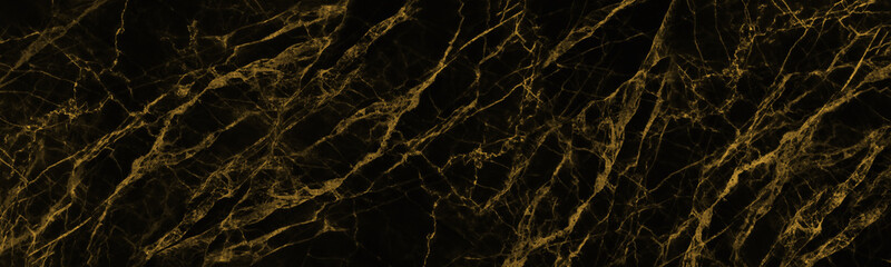 Abstract golden and black marble stone texture for background.