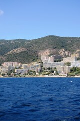 Fototapeta na wymiar Corse: Croisière aux Iles Sanguinaires (région d’Ajaccio)