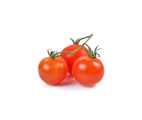 tomato on white background.