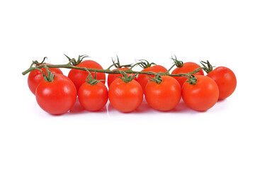 tomato on white background.