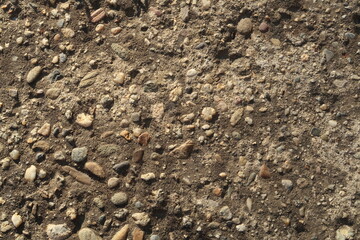 concrete patio texture with stones