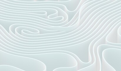 minimalistic 3d abstract waves background