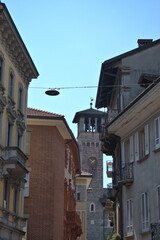 Bellinzona in der Schweiz 30.7.2020