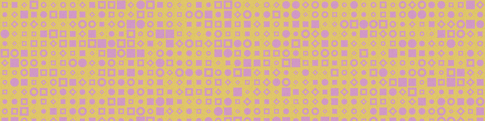 Abstract Color Halftone Dots generative art background illustration